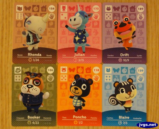 My pack of Series 2 Amiibo Cards.