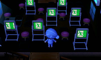 Exit signs in Aika Village for Animal Crossing: New Leaf