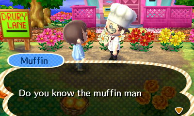 The muffin man of Drury Lane in the dream town of Farmland.