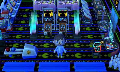 The Devil's arcade in the New Leaf dream town of Hula Key.