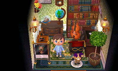 The teacher's office in Lion Town.
