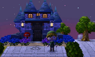 The Temple of Time in the Zelda themed dream town of Termina.