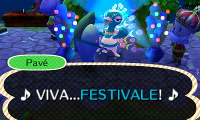 Pave the peacock: VIVA FESTIVALE!