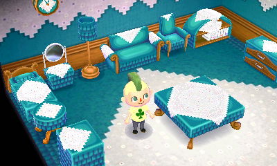The complete Pave furniture set acquired on Festivale.