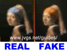 Wistful painting: real vs. fake.