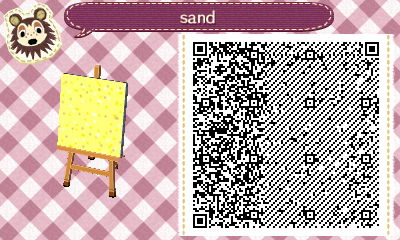 QR code for sand to make a desert.