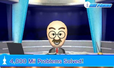 Mii News: 4,000 Mii Problems Solved.