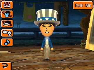 Annyong wears his Uncle Sam costume after just reaching level 99.