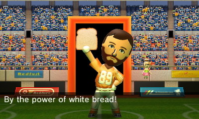 By the power of white bread!