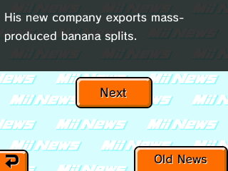 His new company exports mass-produced banana splits.