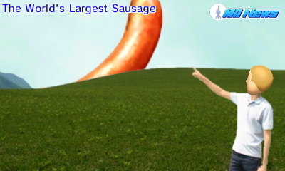 Mii News: The World's Largest Sausage