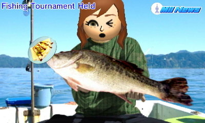 Mii News: Fishing Tournament Held