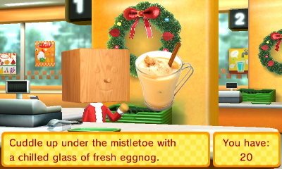 Cuddle up under the mistletoe with a chilled glass of fresh eggnog.