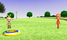 Tomodachi Life Flying Disc Session