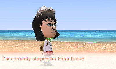 Leah: I'm currently staying on Flora Island.