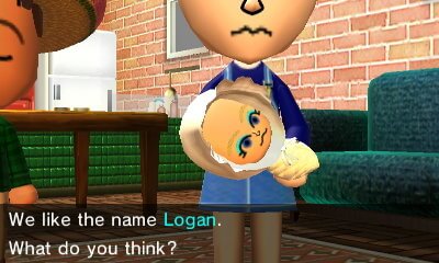 Xavier and Hailey: We like the name Logan. What do you think?