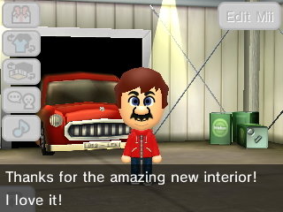 Mario: Thanks for the amazing new interior! I love it!