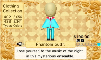 Phantom outfit: Lose yourself to the music of the night in this mysterious ensemble.