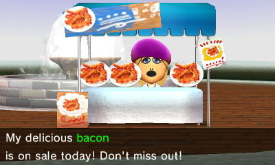 Miss Piggy: My delicious bacon is on sale today! Don't miss out!