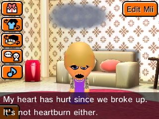 Miss Piggy: My heart has hurt since we broke up. It's not heartburn either.
