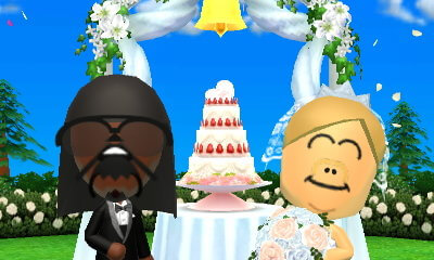 Miss Piggy and Darth Vader get married.