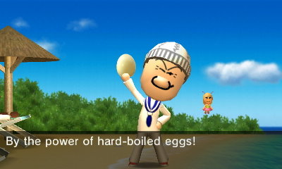 Popeye: By the power of hard-boiled eggs!