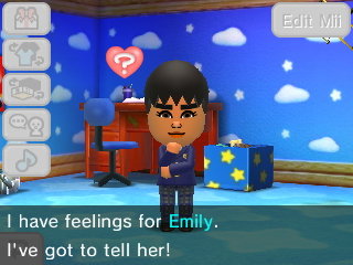Ryder: I have feelings for Emily. I've got to tell her!