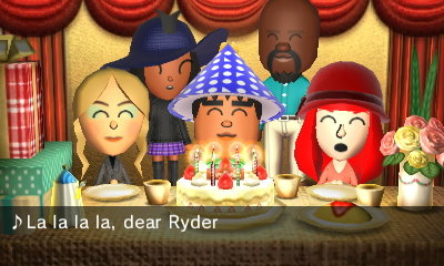 Ryder celebrates his birthday.