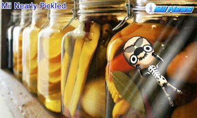 Mii News: Mii Nearly Pickled