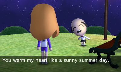 Snoopy, to Inkling Girl: You warm my heart like a sunny summer day.