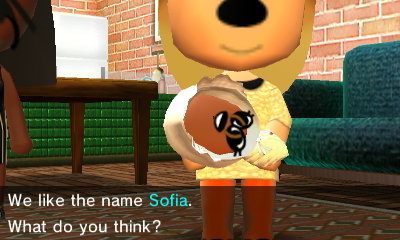 We like the name Sofia. What do you think?