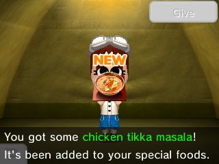 You got some chicken tikka masala