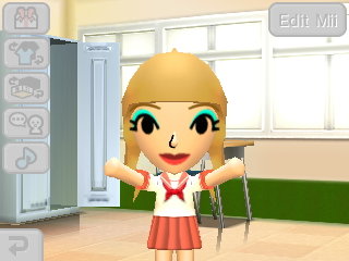 TZ makes a funny face in Tomodachi Life.