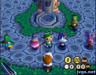 Doing aerobics for the final time.