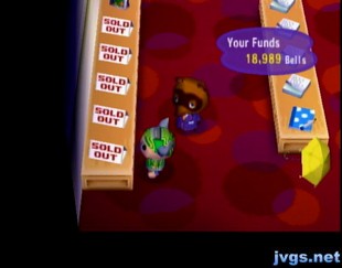 Nookington's all sold out of candy.