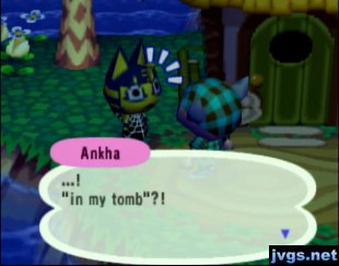 Ankha: In my tomb?!