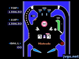 NES Pinball in Animal Crossing.