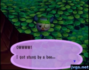 OWWWW! I got stung by a bee...