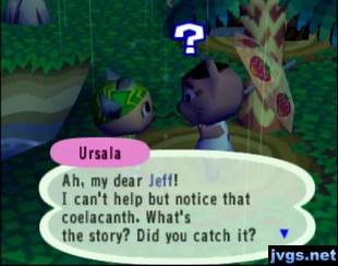 Ursala: I can't help but notice that coelacanth. Did you catch it?