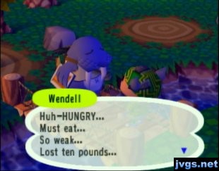 Wendell: Huh-HUNGRY... Must eat... So weak...