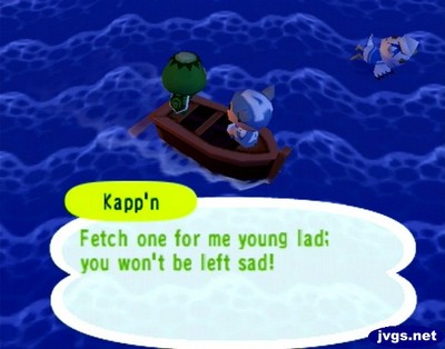 Gulliver's body floats by as Kapp'n keeps singing.