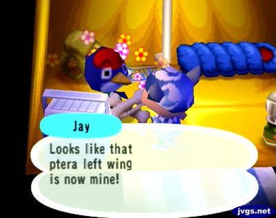 Jay: Looks like that ptera left wing is now mine!