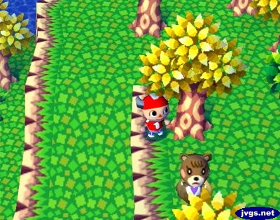 Maple trapped in a pitfall.