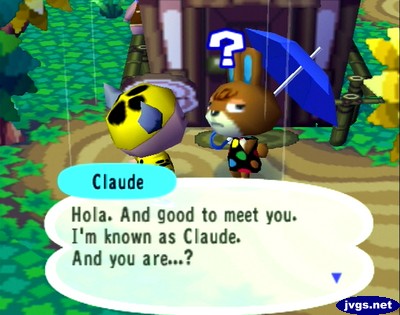 Claude: Hola. And good to meet you. I'm known as Claude. And you are...?