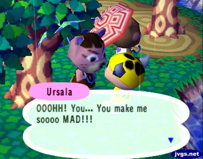 Ursala: OOOHH! You... You make me soooo MAD!!!