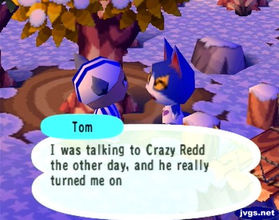 Tom: I was talking to Crazy Redd the other day, and he really turned me on