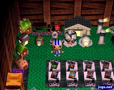 My basement in Animal Crossing.