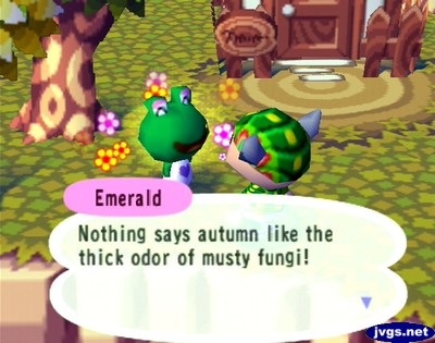 Emerald: Nothing says autumn like the thick odor of musty fungi!