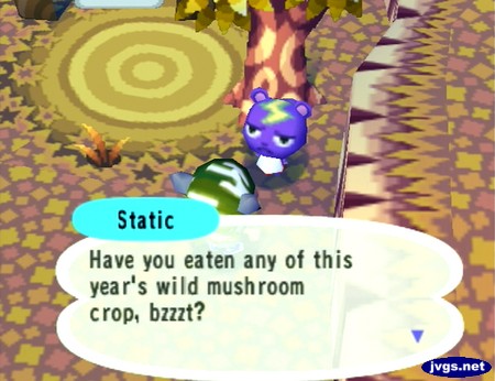 Static: Have you eaten any of this year's wild mushroom crop, bzzzt?