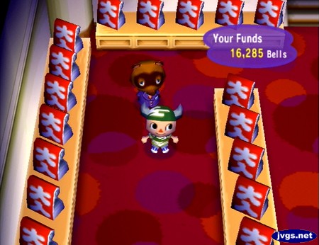 The grab bags for sale in Nook's shop for Sale Day (Black Friday).